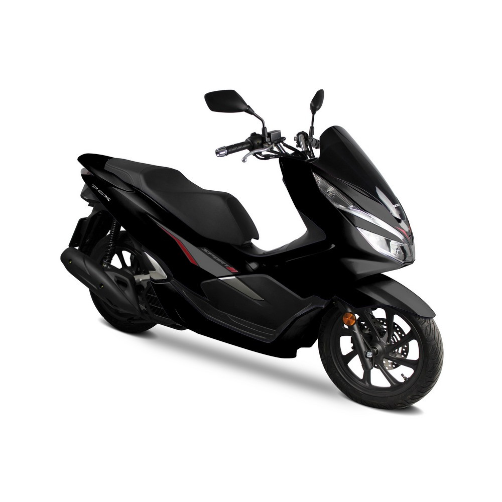 [K47472] Protector Adhesivo Uniracing Honda Pcx 125 19-20 Negro