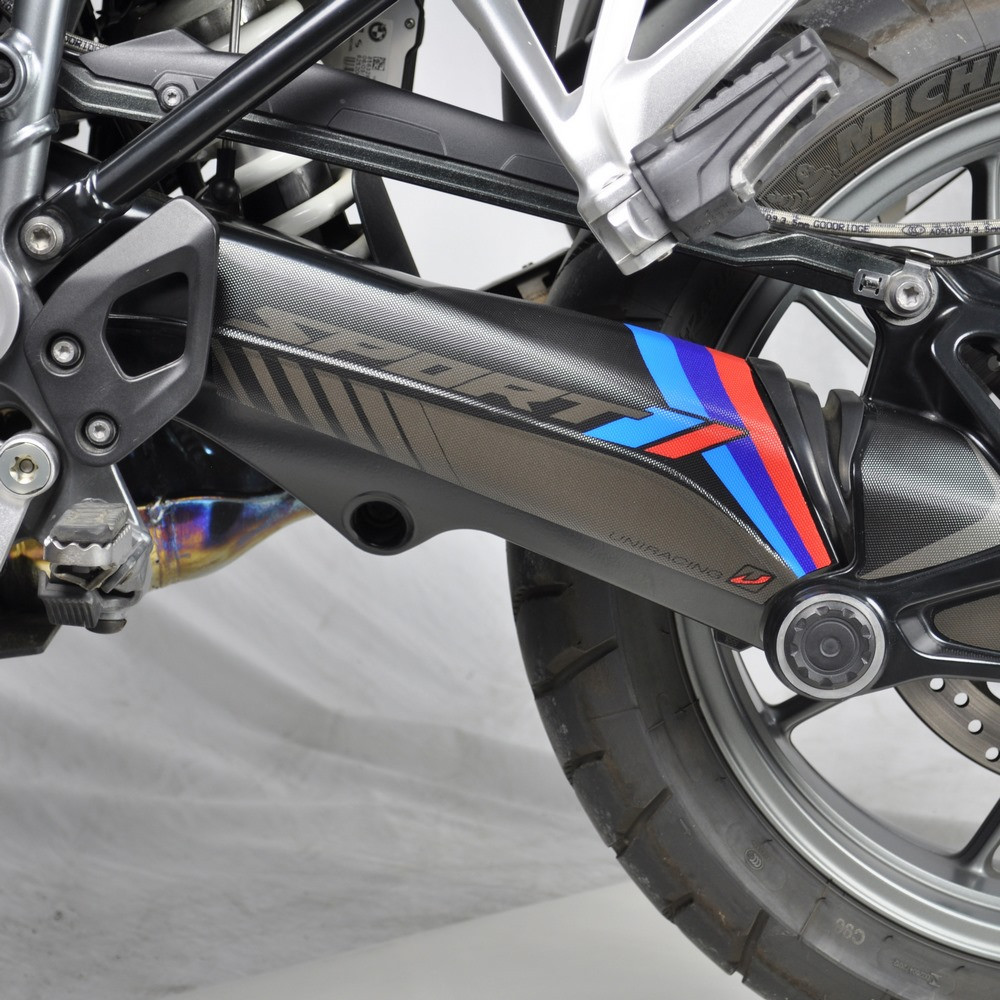 [K47946] Protector Adhesivo Uniracing Basculante BMW R1200GS / A 13-18 / R1250GS / A 19-21 Negro / Sport