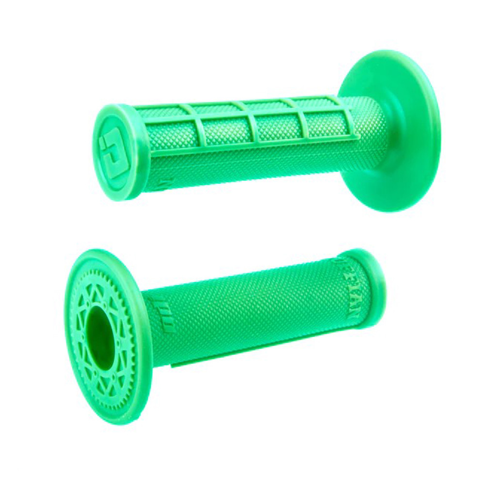 Puños ODI MX Half-Waffle Single Ply Verde Fluor