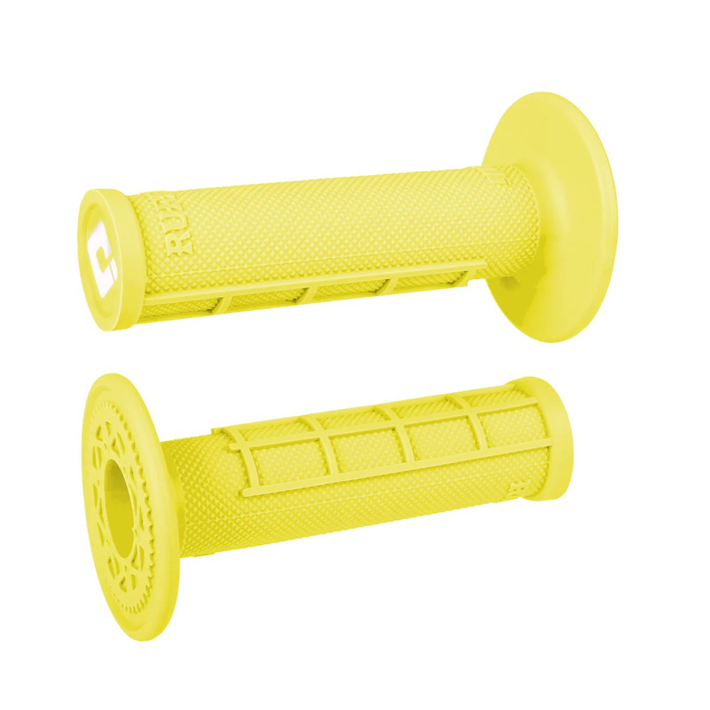 Puños ODI MX Half-Waffle Single Ply Amarillo Fluor