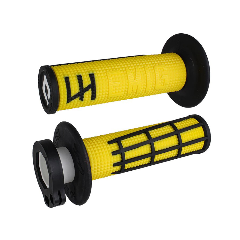 [H36E2YB] Puños ODI Emig 2.0 V2 Lock-On Amarillo / Negro