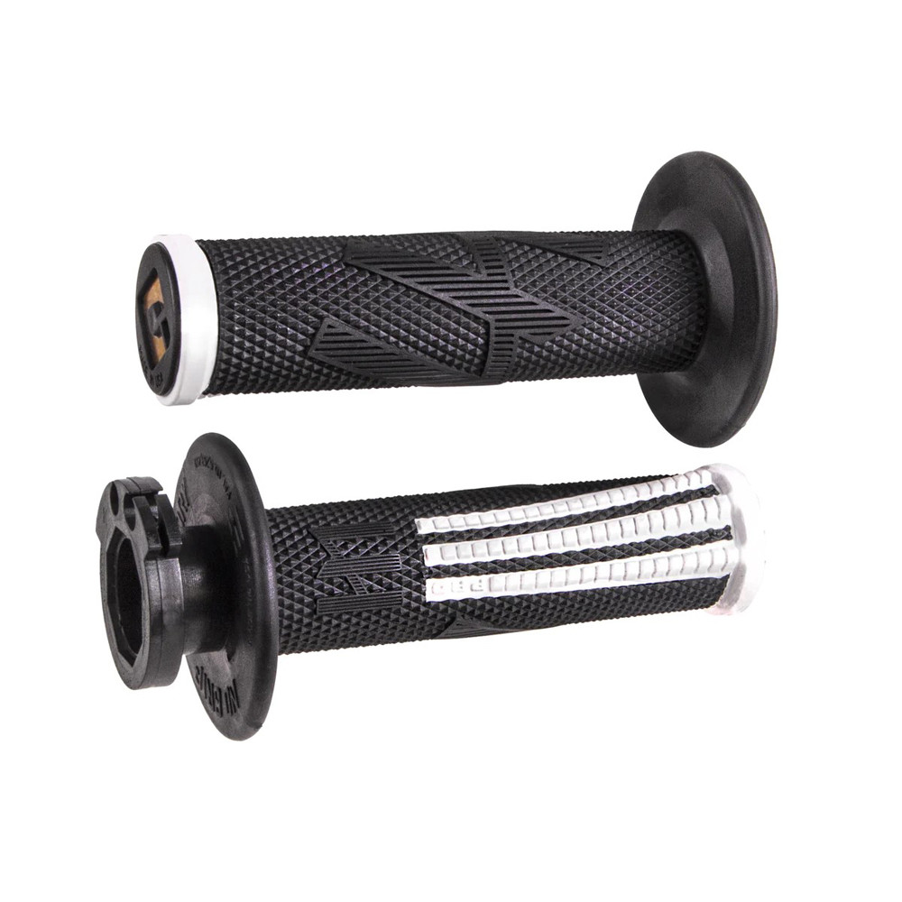 [H36EPBW] Puños ODI Emig Pro V2 Lock-On Negro / Blanco