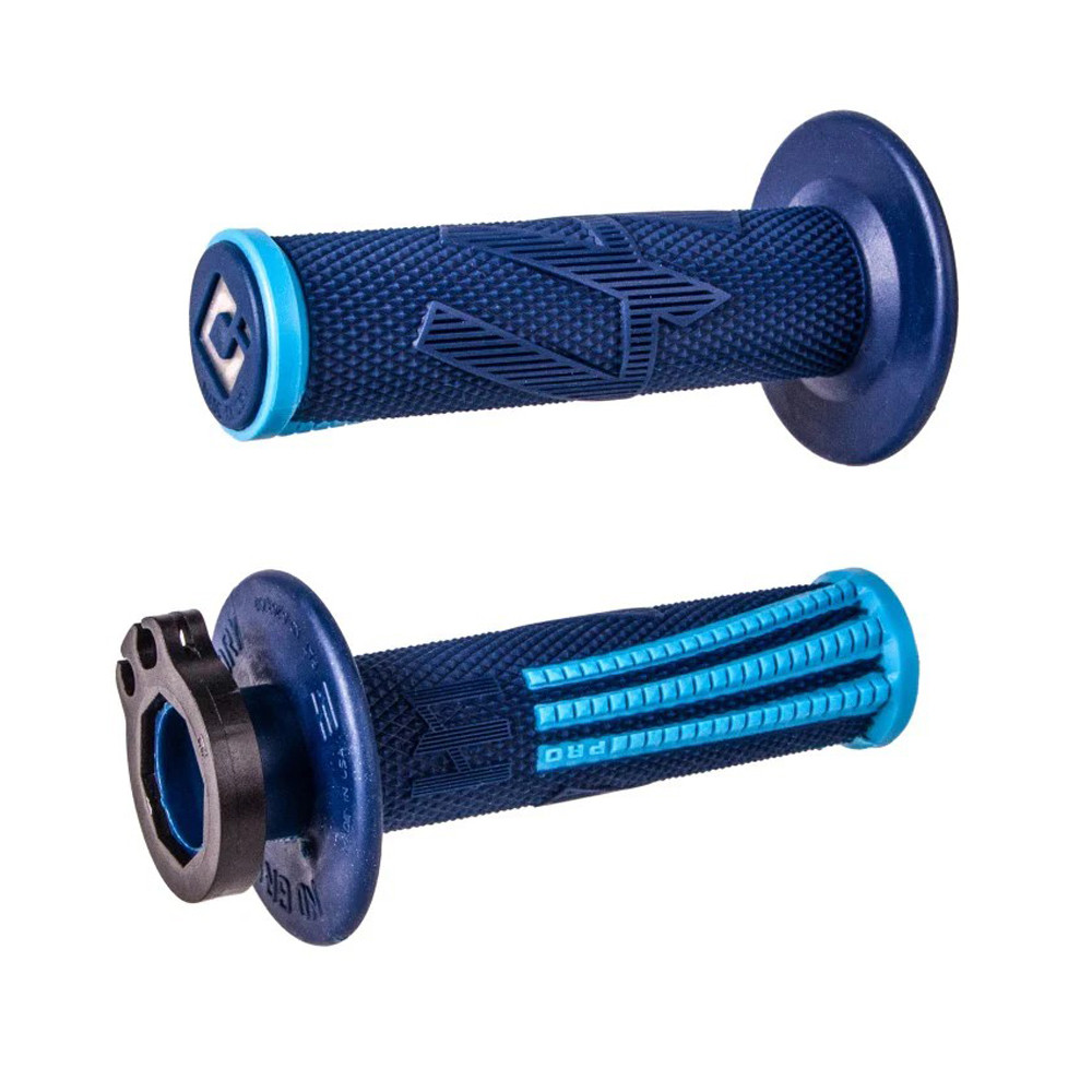 [H36EPDU] Puños ODI Emig Pro V2 Lock-On Azul Marino / Azul