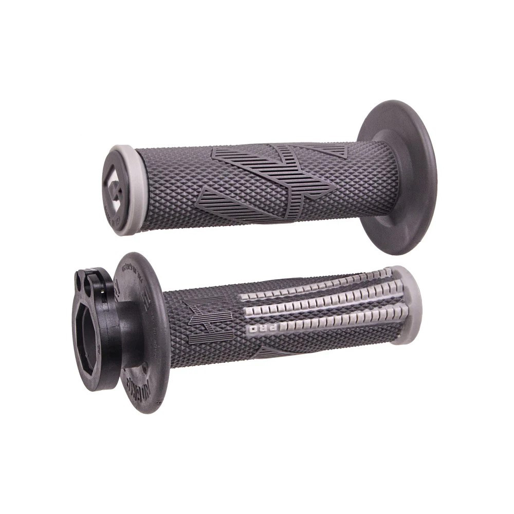 [H36EPHG] Puños ODI Emig Pro V2 Lock-On Grafito / Gris