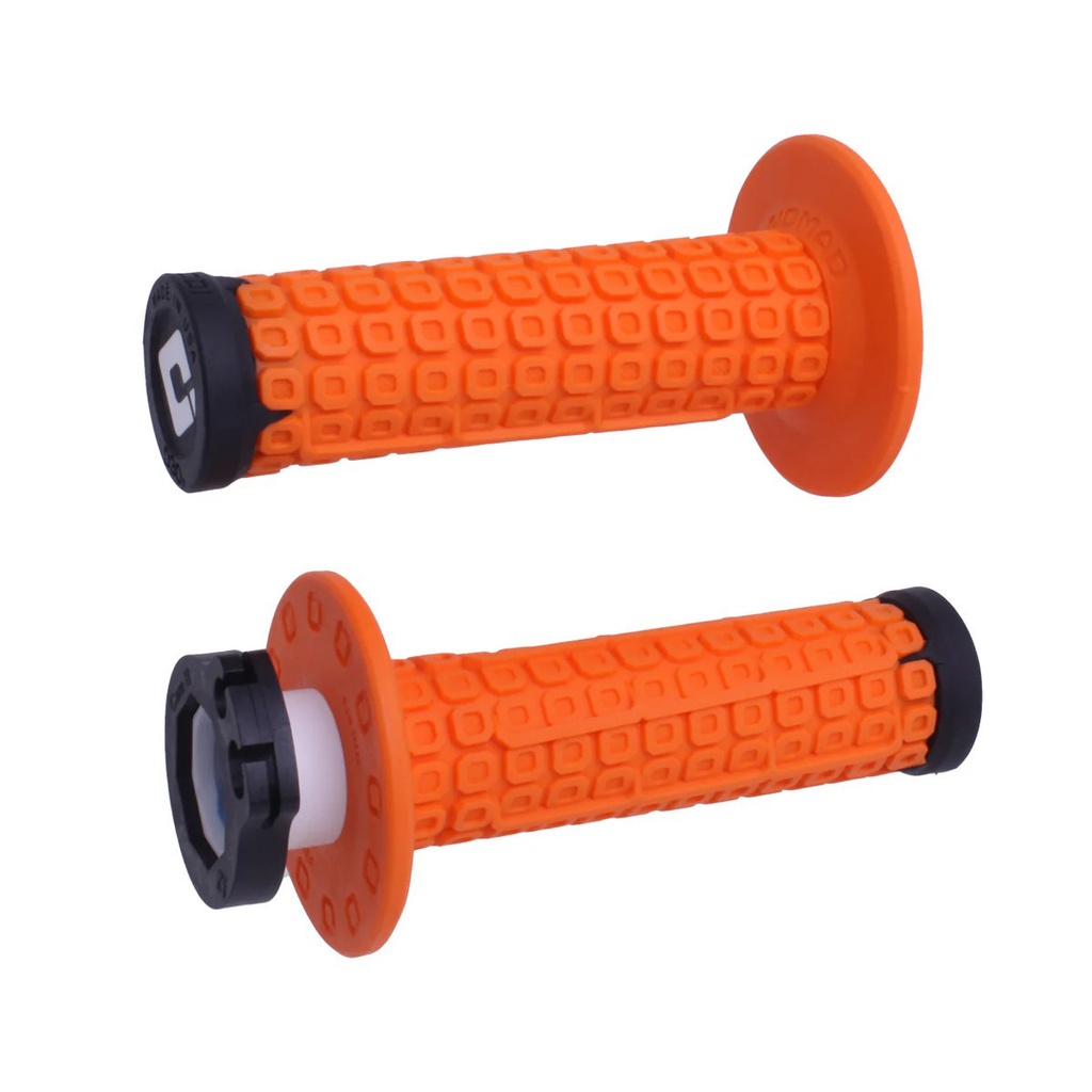 [H36NDOB] Puños ODI Nomad D3O Lock-On Off Road Naranja / Negro / Negro