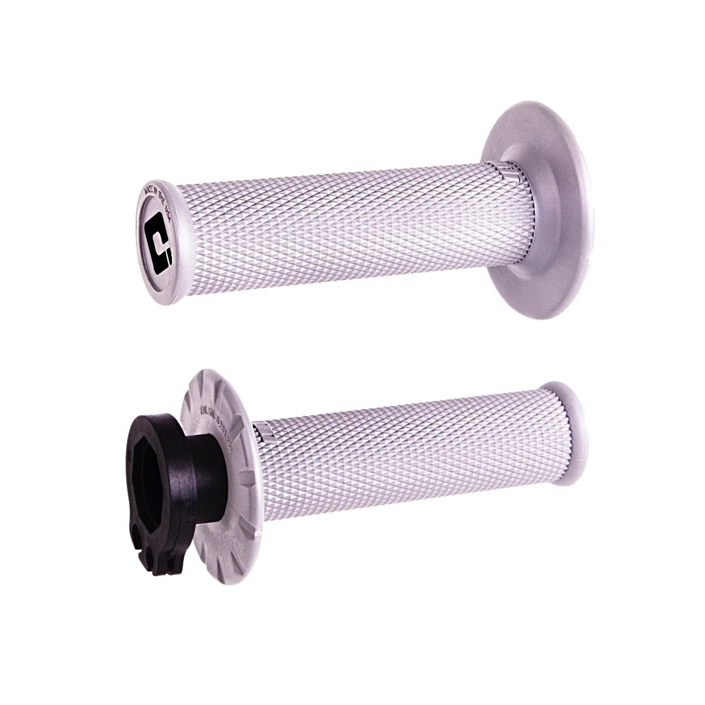 [H36NWSW] Puños ODI MX V2 Lock-On No-Waffle Blanco