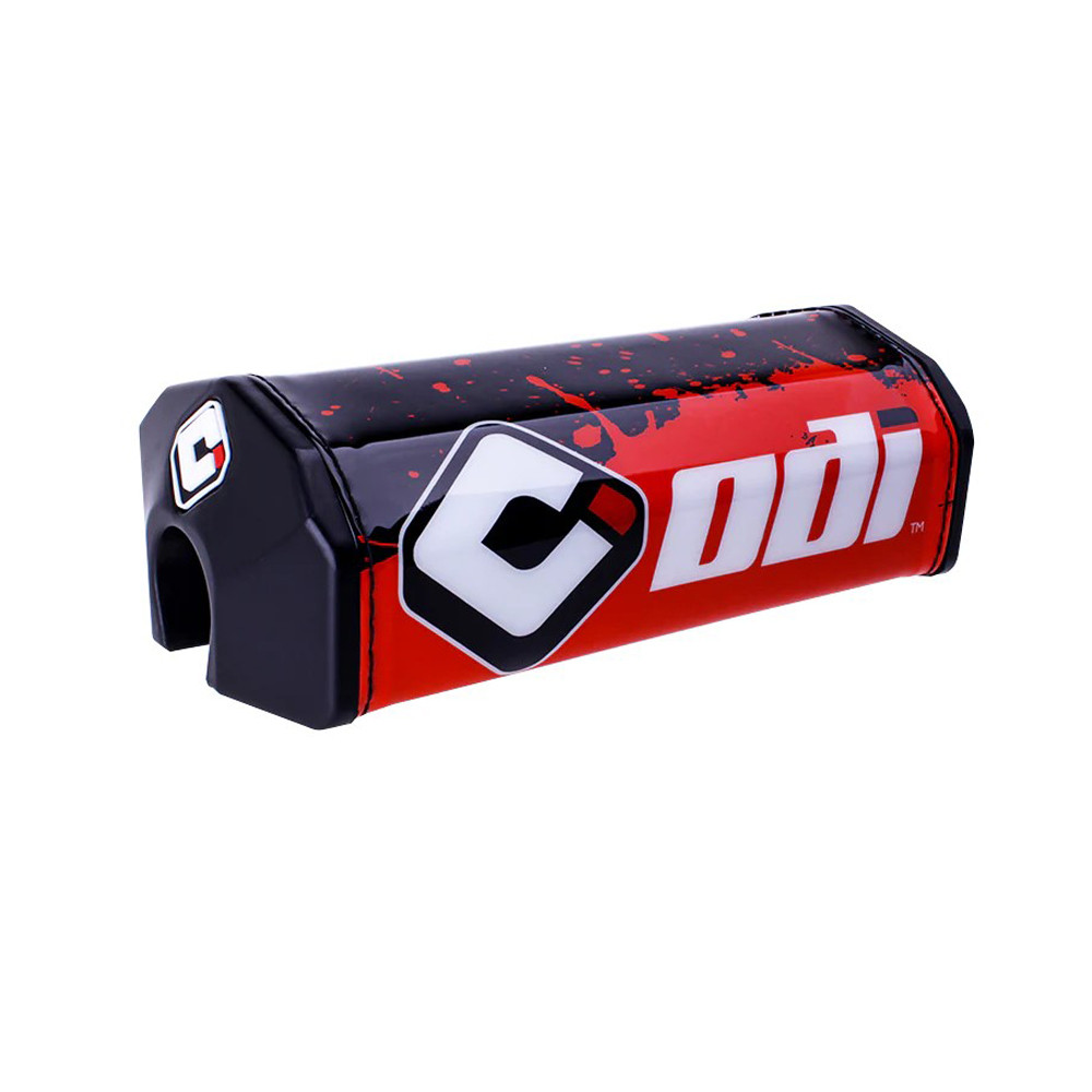 [H72BPS-RB] Protector Manillar ODI MX Bar Mount Pad Splatter Rojo / Negro