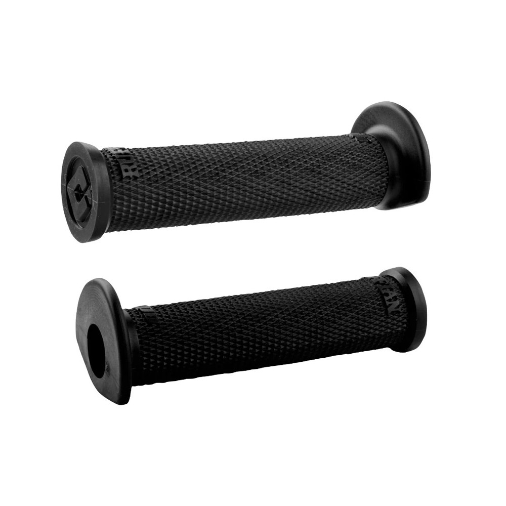 Puños ODI Ruffian Atv Single Ply 125MM Negro