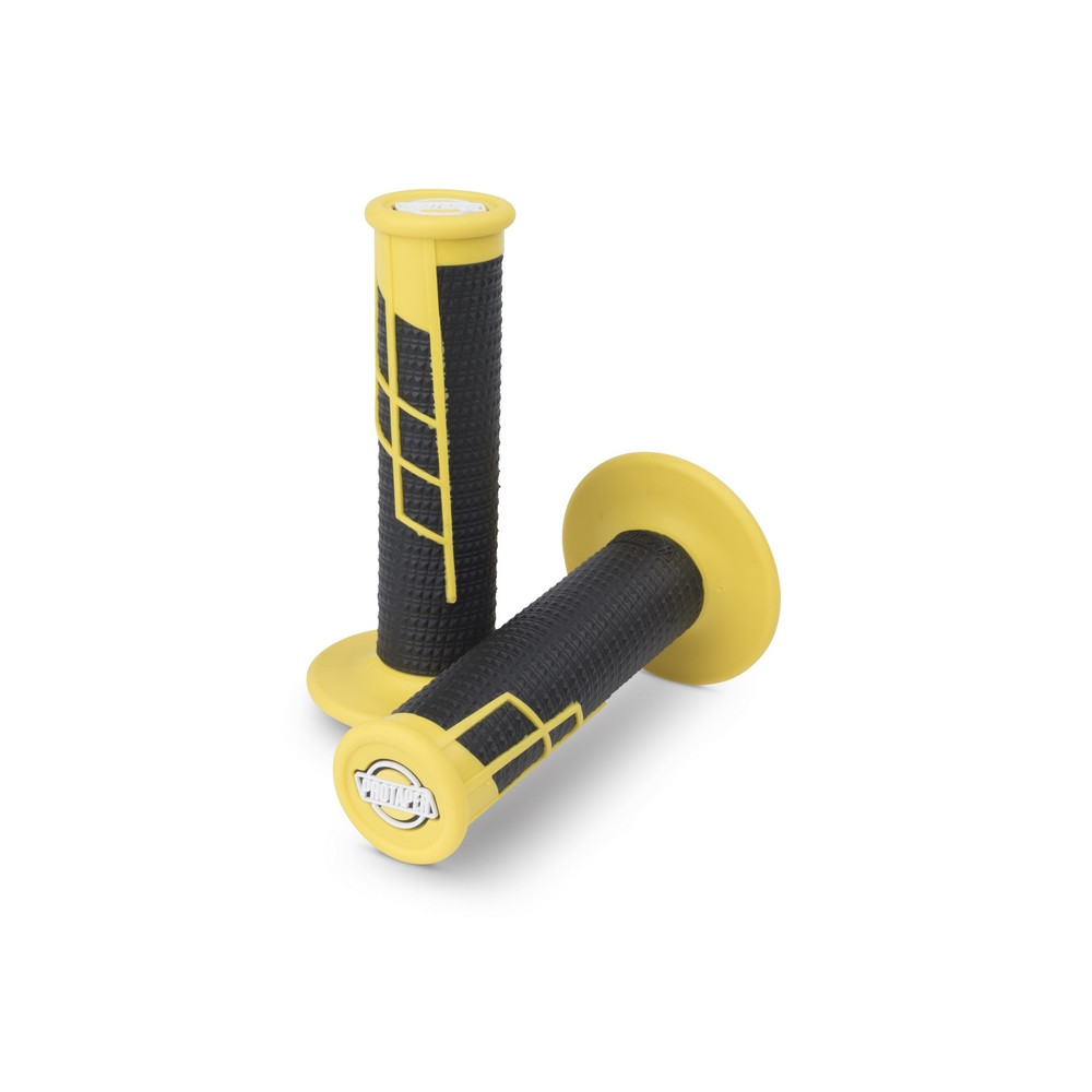 Puños Protaper Clamp On Half Waffle Amarillo / Negro