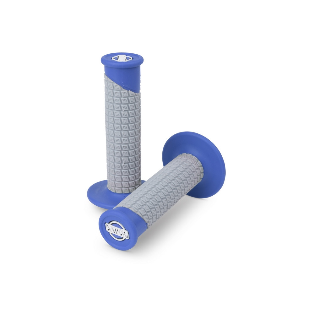 [021679] Puños Protaper Clamp On Pillow Top Azul / Gris