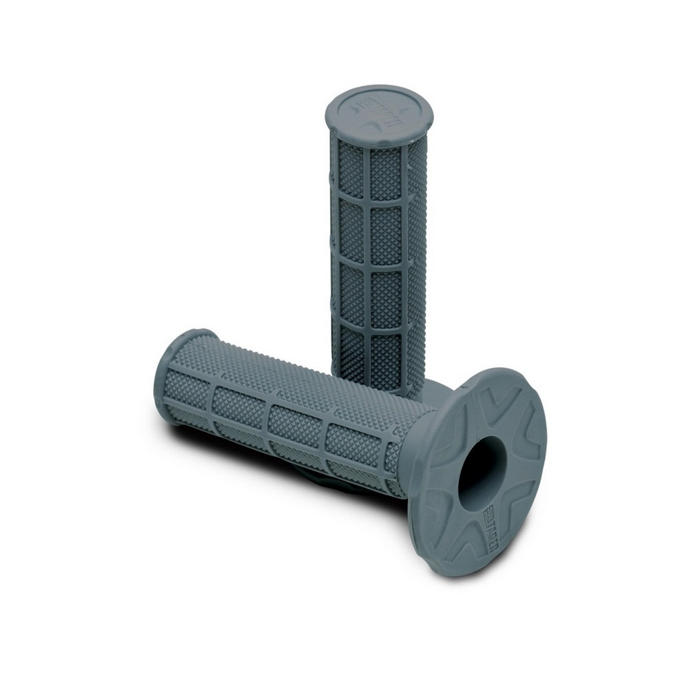 [024837] Puños Protaper Single Density Half Waffle MX Gris Oscuro