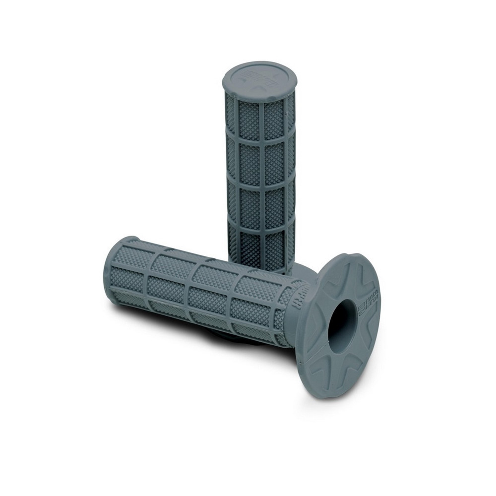 [024839] Puños Protaper Single Density Full Waffle MX Gris Oscuro