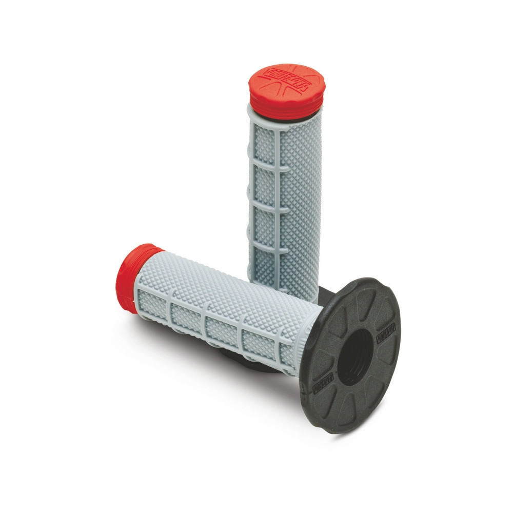 Puños Protaper Tri Density Half Waffle MX Rojo