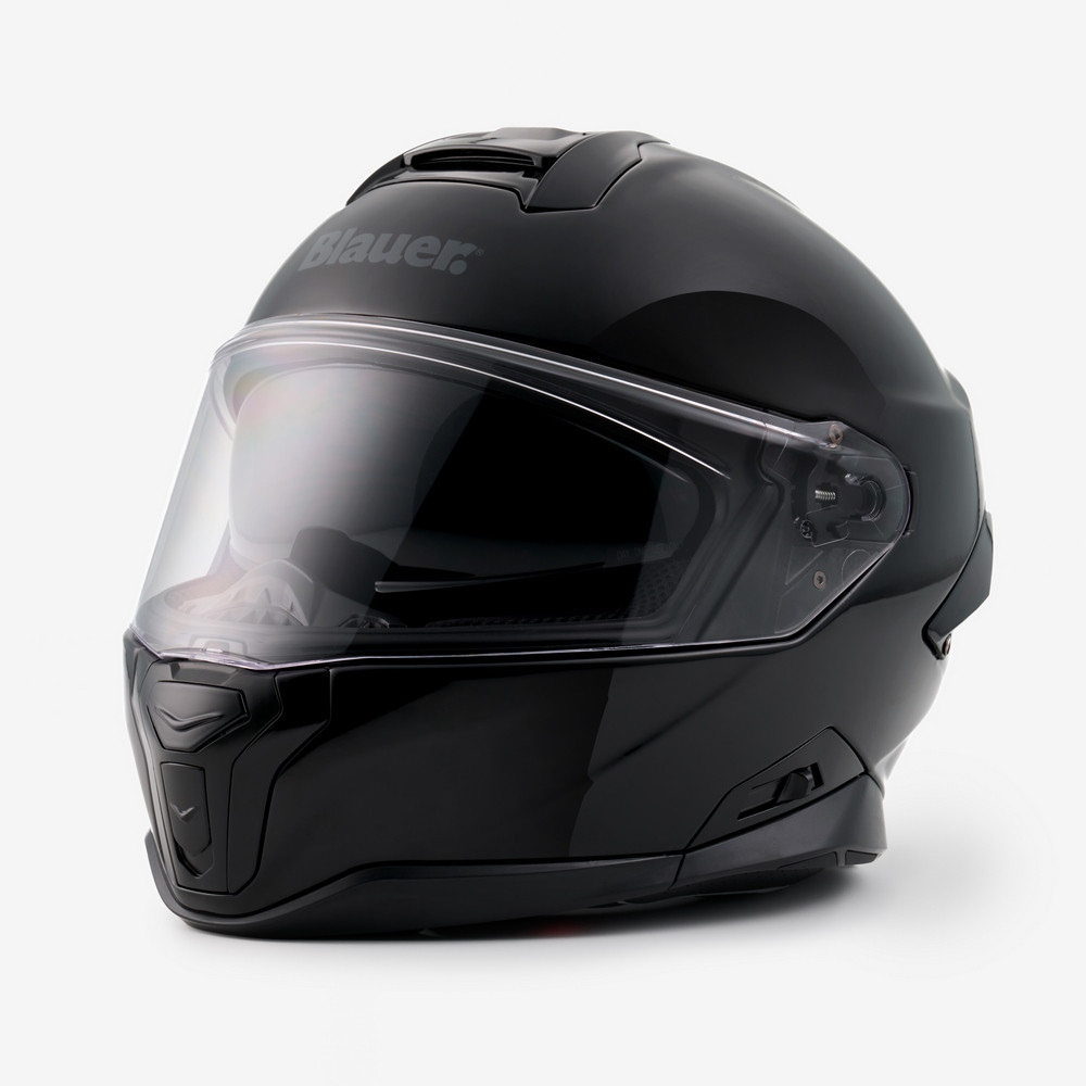 Casco integral para cabeza grande homologado ECE 22.06 negro Blauer FF-01 en outlet, tallas hasta XXL
