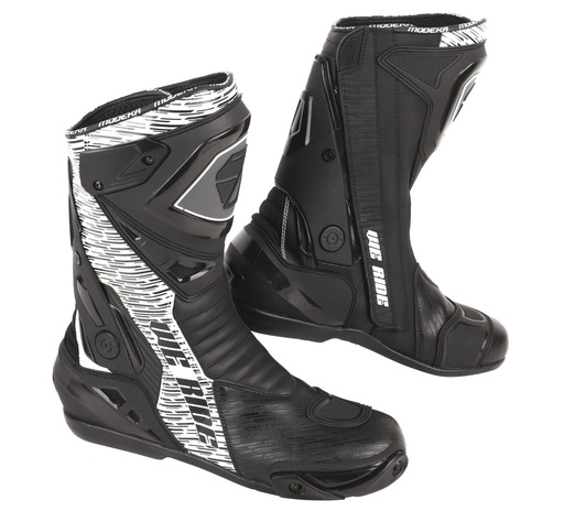 Modeka Boots Yron Black-And-White
