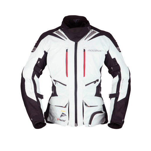Modeka Panamericana Lady Jacket Light Gray/Black