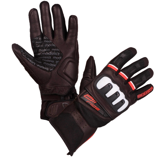 Modeka *Air Ride Glove Black/White/Red