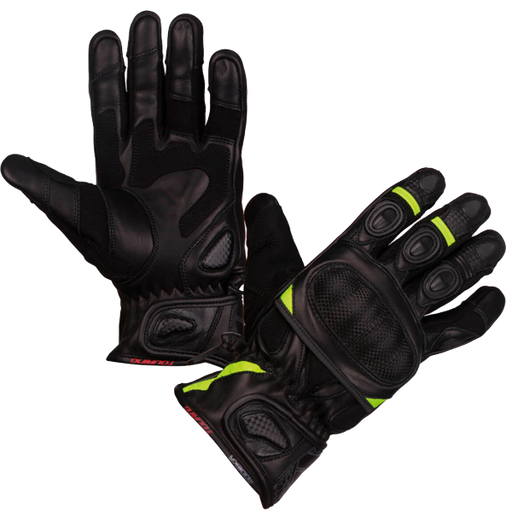 Modeka Sahara Short Glove Black/Yellow