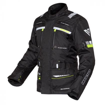 Invictus chaqueta tricapa Heracles negro y flúor