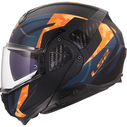 LS2 FF910 ADVANT II GLIDE Negro Naranja