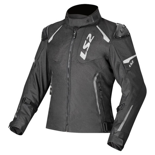 Chaqueta Moto LS2 Zoom Mujer Negro - outlet cascos