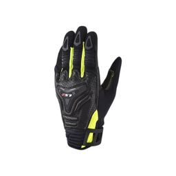 Guantes LS2 THERMORAIN H-V Negro Amarillo