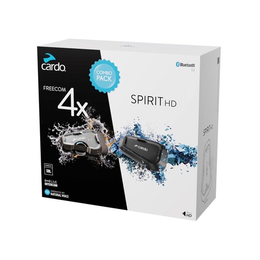 Cardo Base De Audio Con Micro Externo Cardo Freecom / Spirit Series Para Casco Jet
