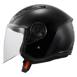 LS2 OF616 AIRFLOW II SOLID BLACK-06 Brillo