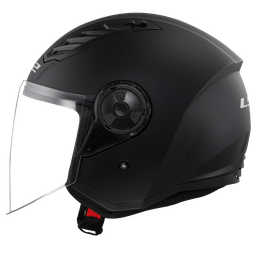 LS2 OF616 AIRFLOW II SOLID BLACK-06 Mate