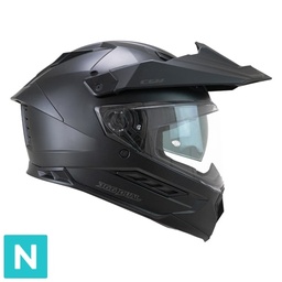 Casco Integral CGM 366A Dual Mono Negro Mate