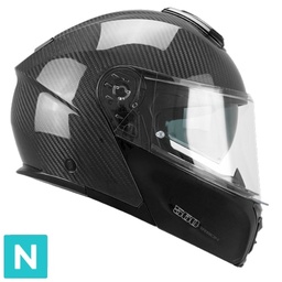 Casco Modular CGM 560C MAD PRO Carbono Negro