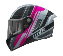 Casco Integral Unik Ultra DV March fluor pink