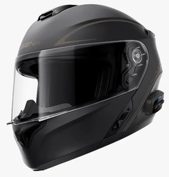 SENA Casco modular Bluetooth SENA Outrush R con sistema de comunicación integrado - Bluetooth Negro & Negro mate