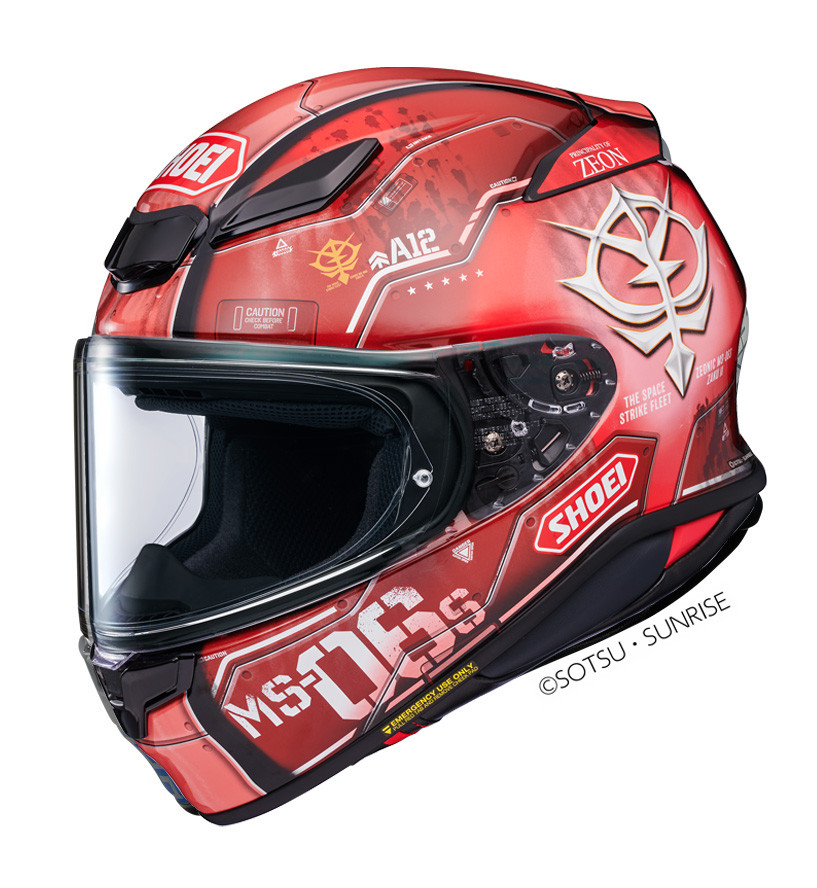 Casco Shoei Nxr 2 Chars Zaku 2 Tc1