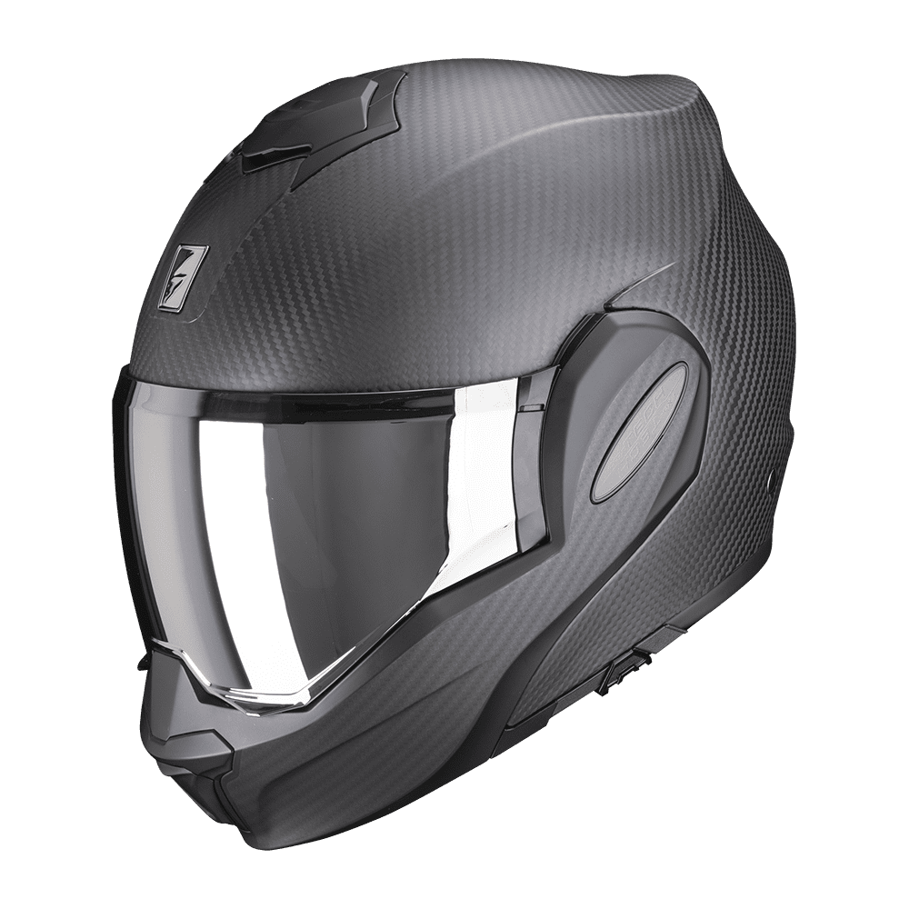 Casco moto viaje Scorpion Exo-Tech Evo Carbon modular ligero para touring en outlet