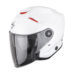 Casco Scorpion Exo-GT Jet Solid Blanco Perlado