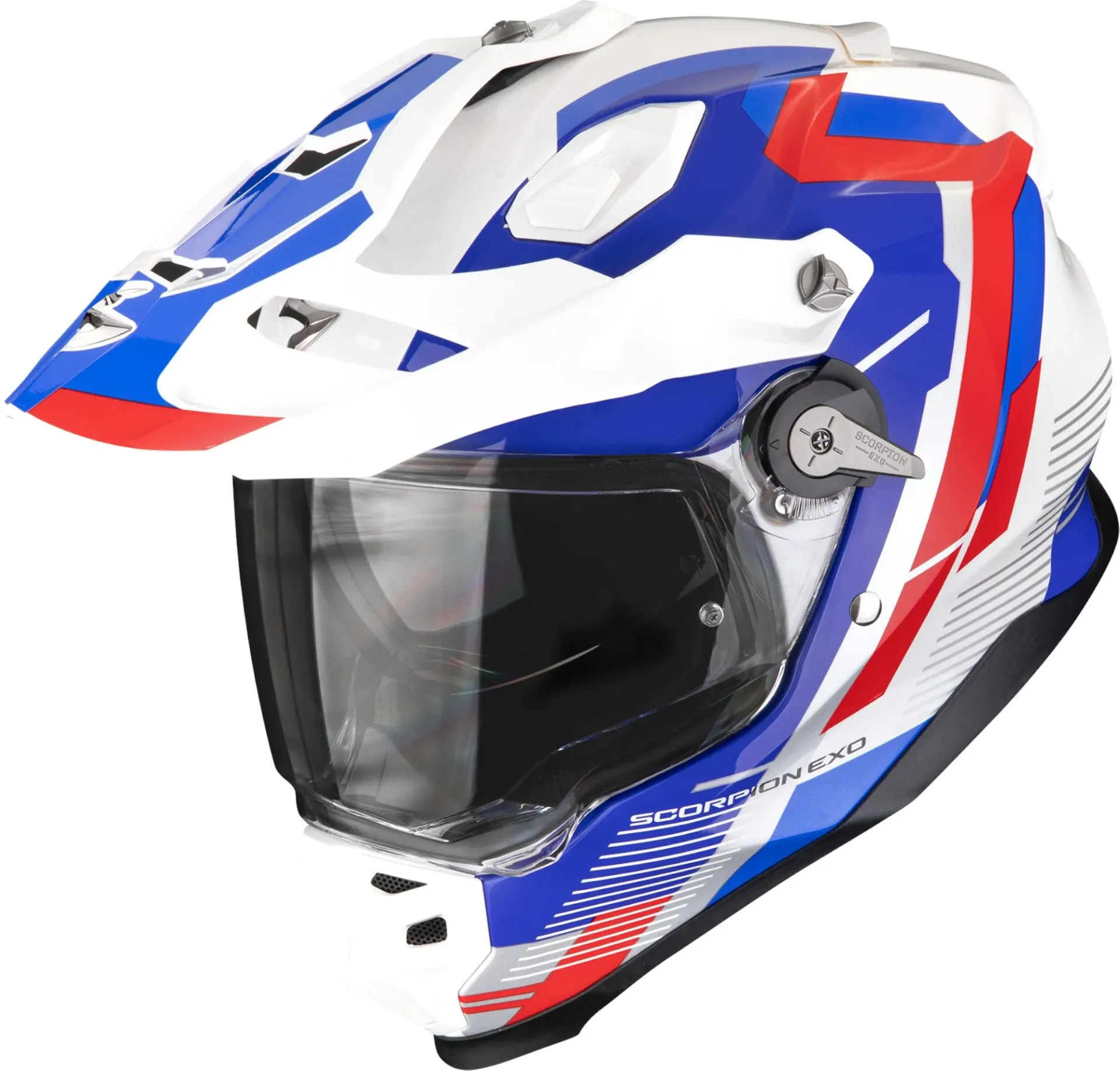 Scorpion Adf-9000 Air Patrol White-Blue-Red