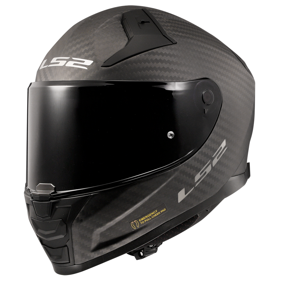 LS2 FF811 Vector II Carbon mate, casco integral de fibra de carbono ligero homologado en outlet