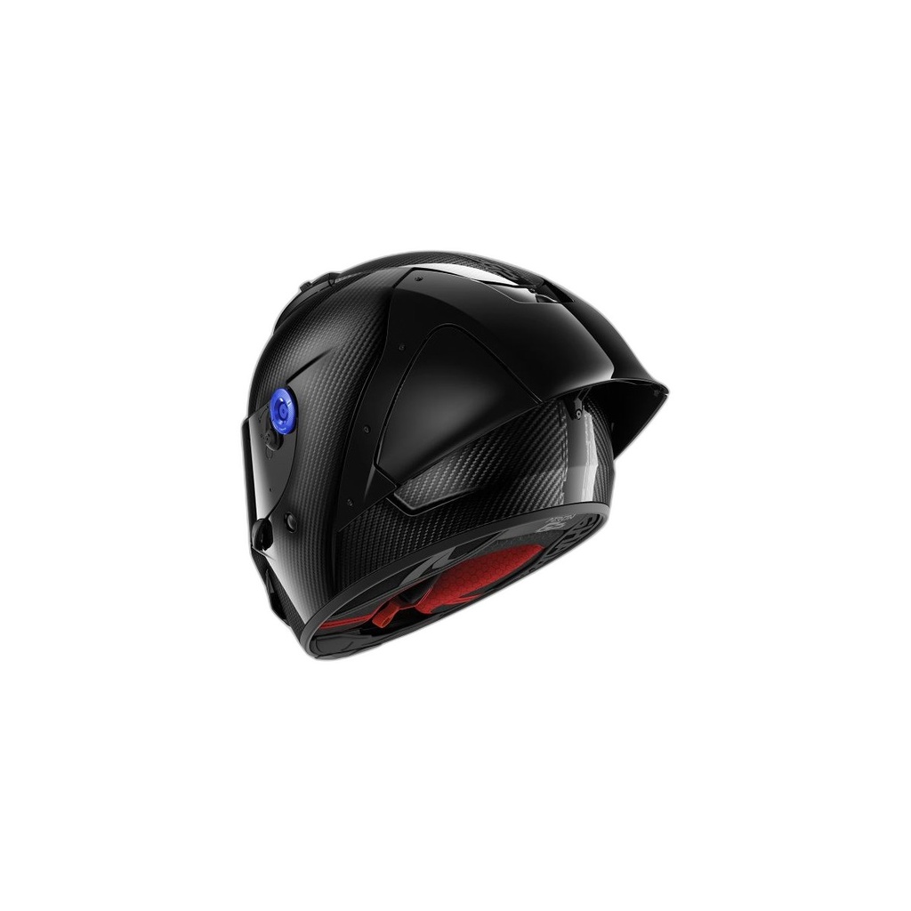 Casco moto gafas graduadas Shark Aeron-Gp integral con acolchado que respeta las patillas, en outlet