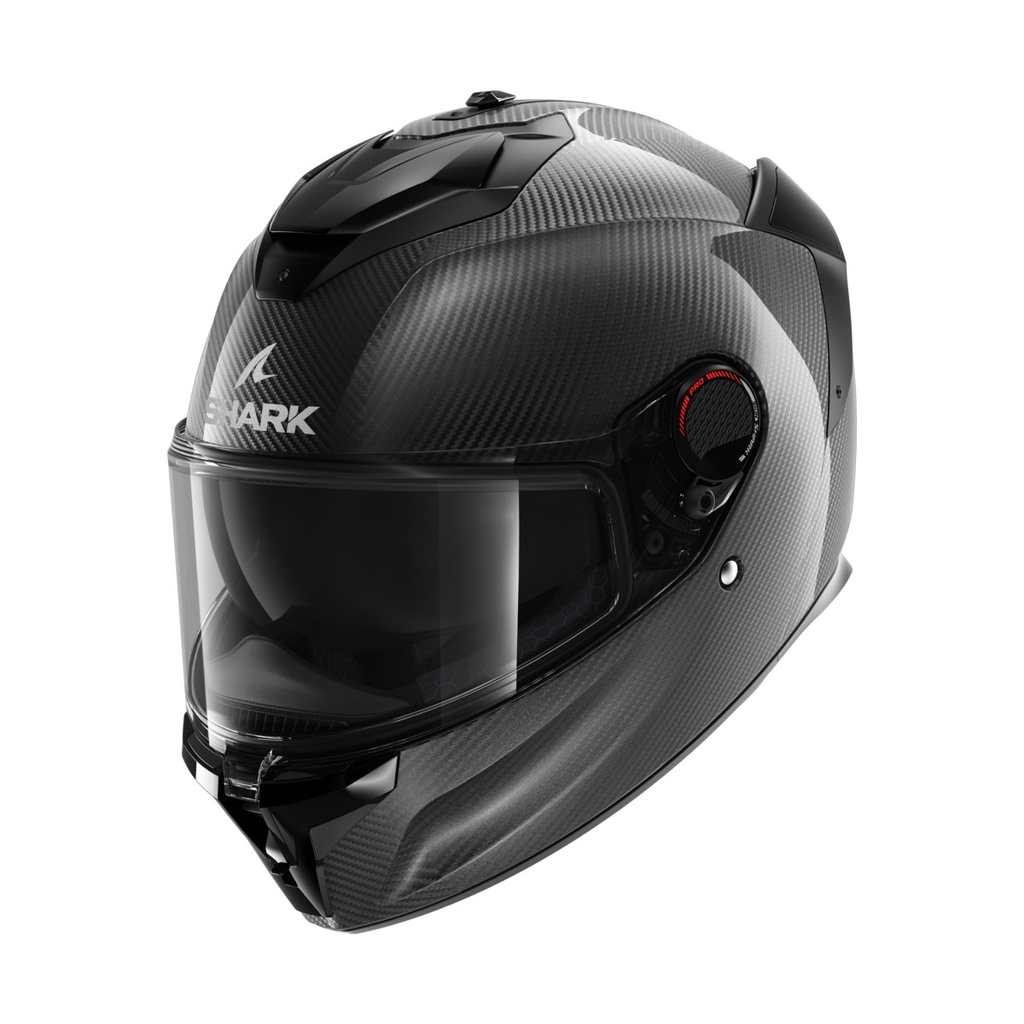 Casco Shark Spartan GT Pro Carbon Skin negro sport-touring con visera solar interna en outlet