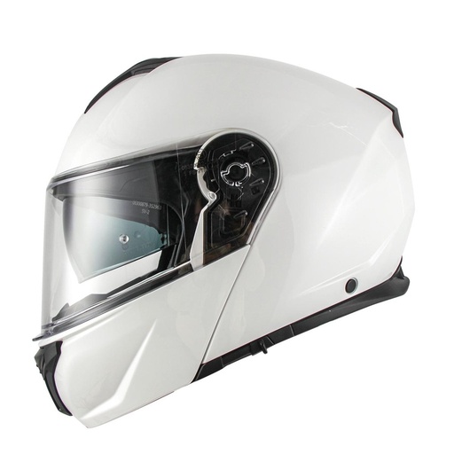 Casco Modular Unik Star DV blanco brillo