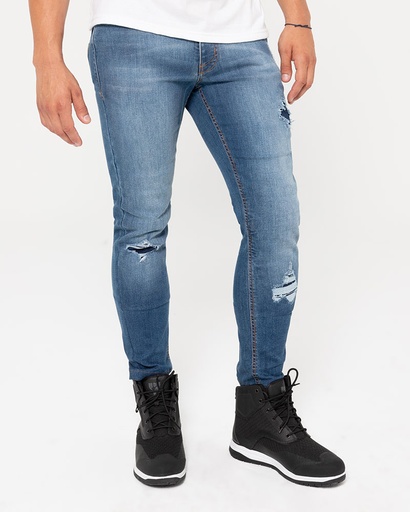 [8435697520845] TROUSERS SOUL MAN BLUE