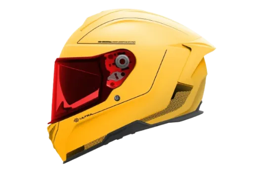 Casco Integral Unik Ultra DV con gafa solar Microdot Yellow 22.06