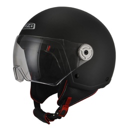 Casco Jet NZI Vintage 3 Mate Negro