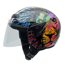 Casco Infantil NZI Helix Ii Jr Lion