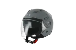 Casco Jet Unik Mercury DV gris mate