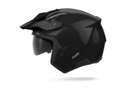 Casco Trial Unik Link DV negro mate
